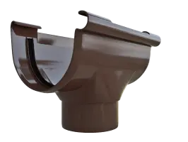 Воронка, ПВХ, серия Элит, цвет Коричневый